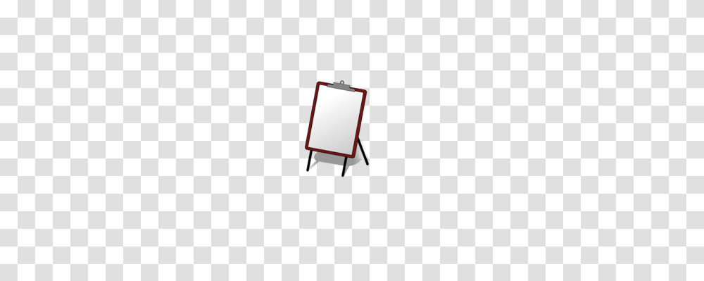 Easel Painting Art Drawing Black And White, White Board Transparent Png