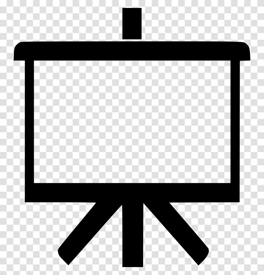 Easel Projection Icon, Screen, Electronics, White Board, Monitor Transparent Png