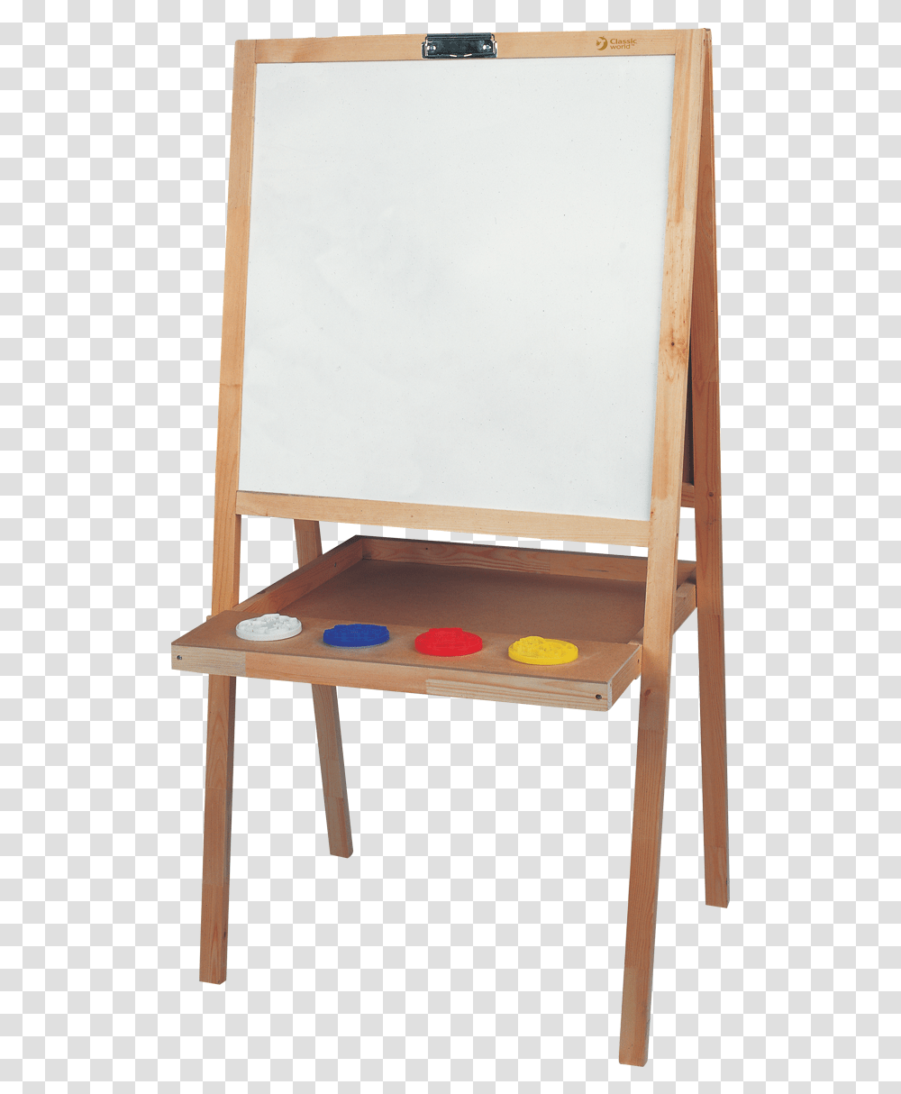 Easel, White Board, Canvas, Furniture, Palette Transparent Png