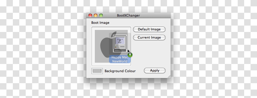 Easily Change The Mac Os X Boot Up Image With Bootxchanger Screenshot, Machine, Electronics, Computer, Text Transparent Png