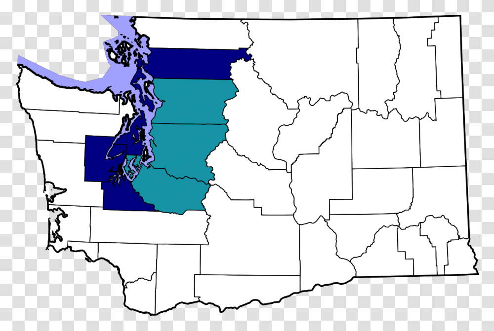 East And West Washington, Plot, Map, Diagram, Atlas Transparent Png