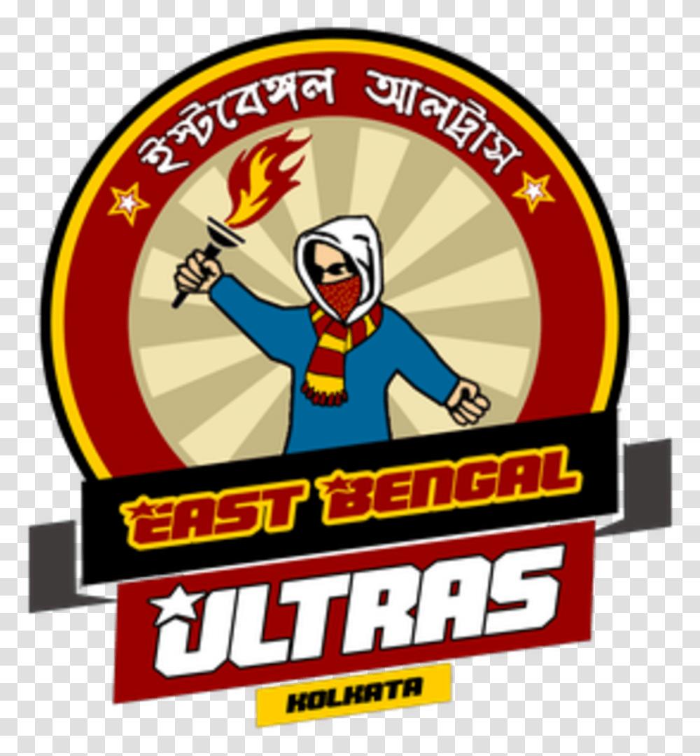 East Bengal Ultras, Person, Label, Poster Transparent Png
