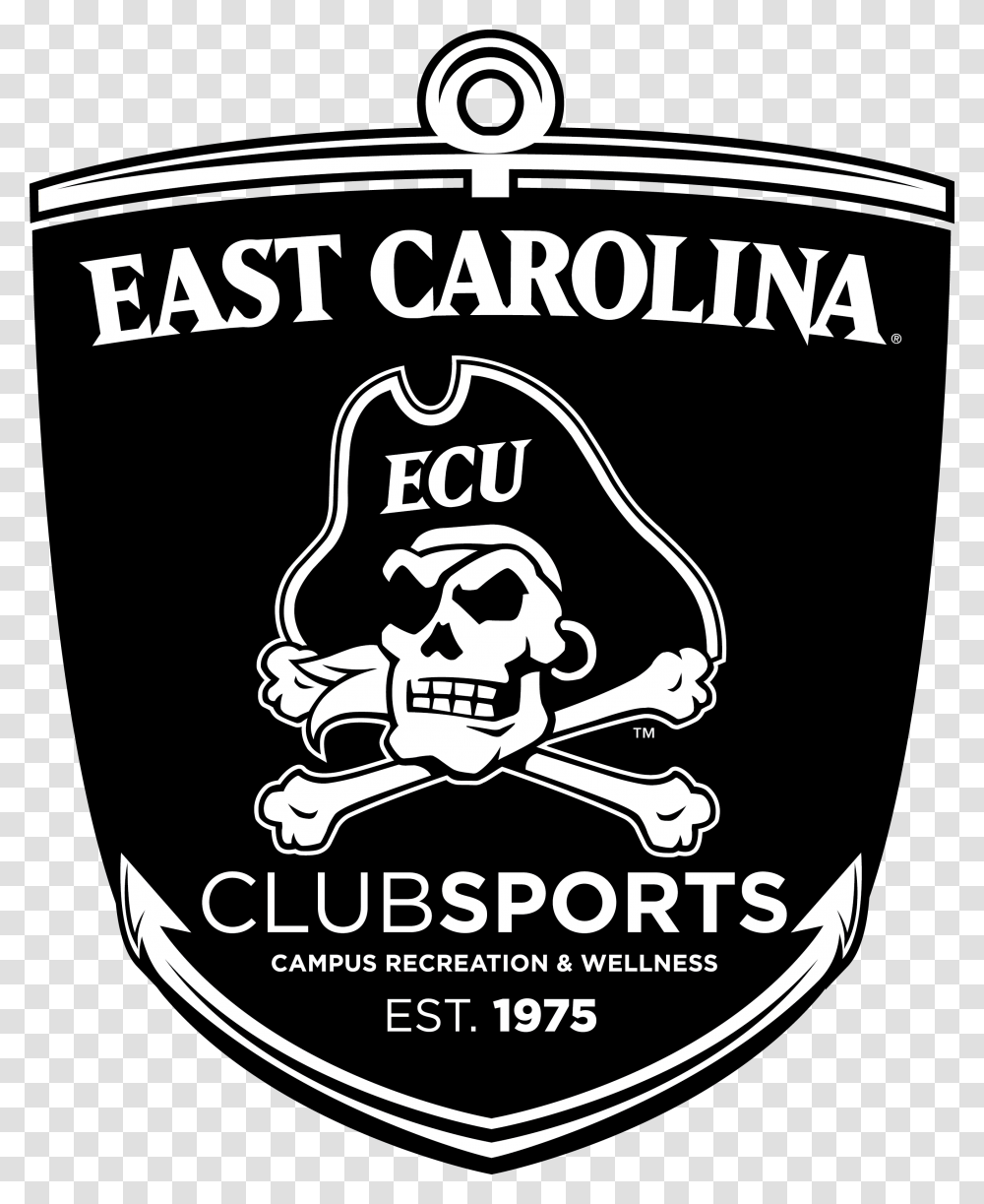 East Carolina Pirates, Logo, Trademark, Badge Transparent Png