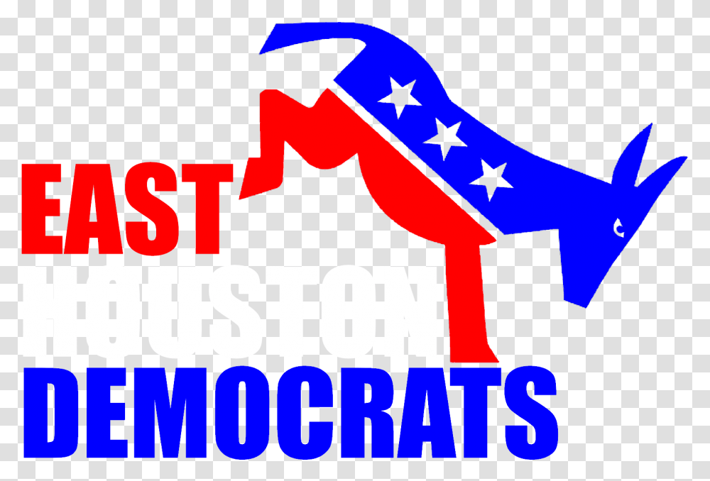 East Houston Democrats Democrat Donkey, Word, Alphabet Transparent Png