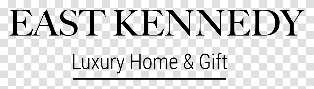 East Kennedy Signage Line Black And White, Gray, World Of Warcraft Transparent Png