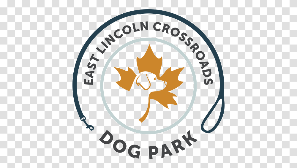 East Lincoln Crossroads Dog Park Emblem, Leaf, Plant, Logo Transparent Png