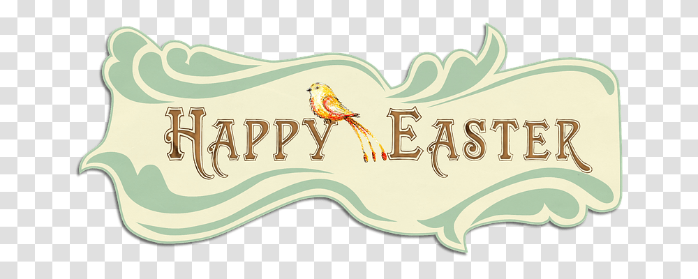 Easter Holiday, Label, Bird Transparent Png