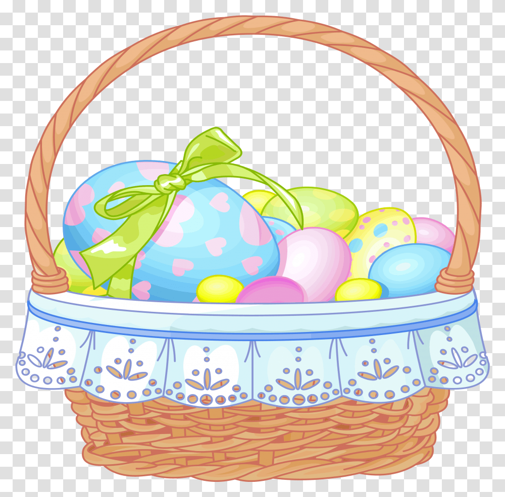 Easter Bag Cliparts Zone Background Easter Basket Clipart, Birthday Cake, Dessert, Food, Egg Transparent Png