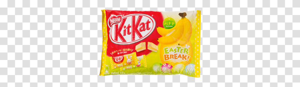 Easter Banana Kit Kat Snack, Sweets, Food, Confectionery, Peeps Transparent Png