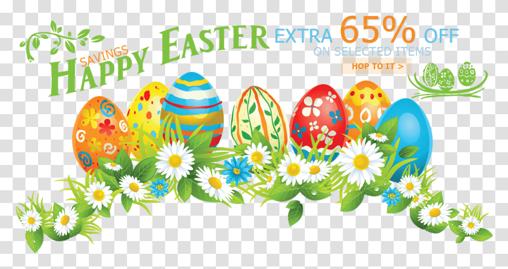 Easter Banner, Easter Egg, Food Transparent Png