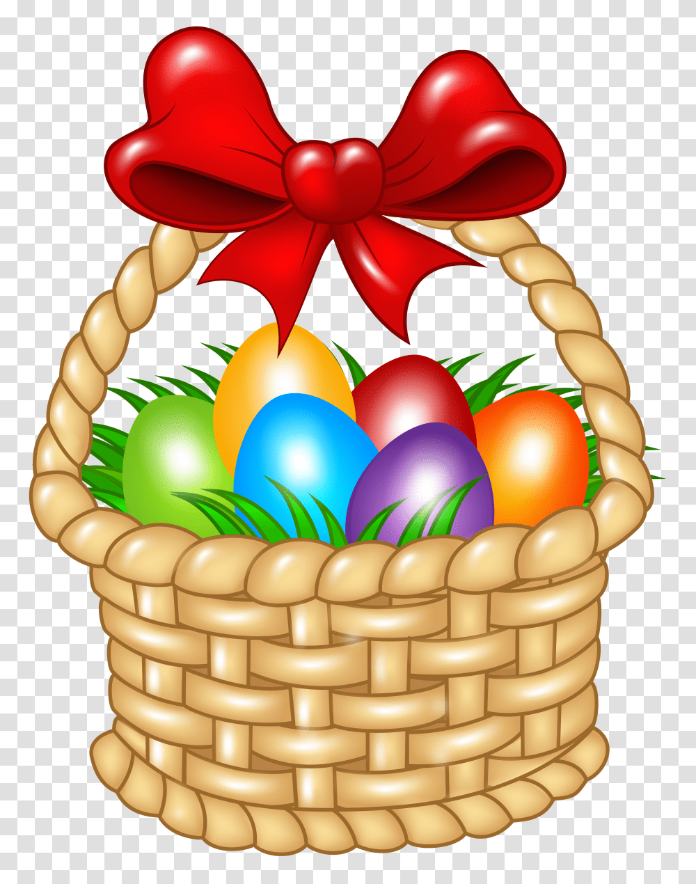 Easter Basket Clip Art Gallery Transparent Png