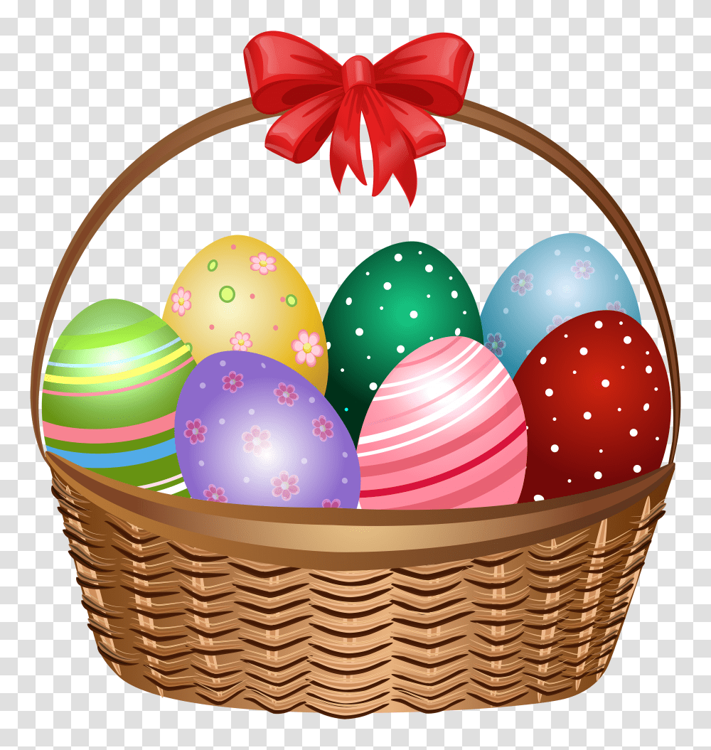 Easter Basket Clip Art Transparent Png