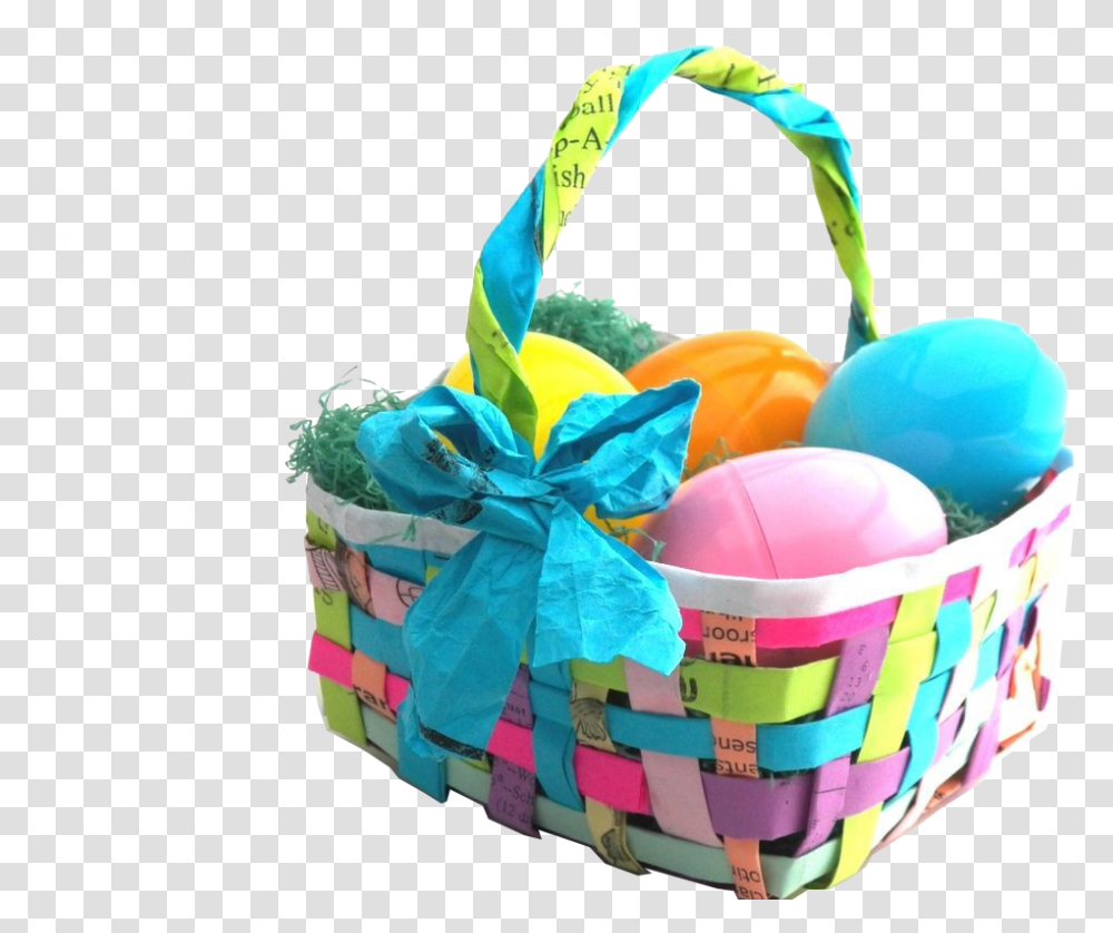 Easter Basket Free Image Easter Baskets From Recycled Materials, Food, Egg, Shopping Basket Transparent Png