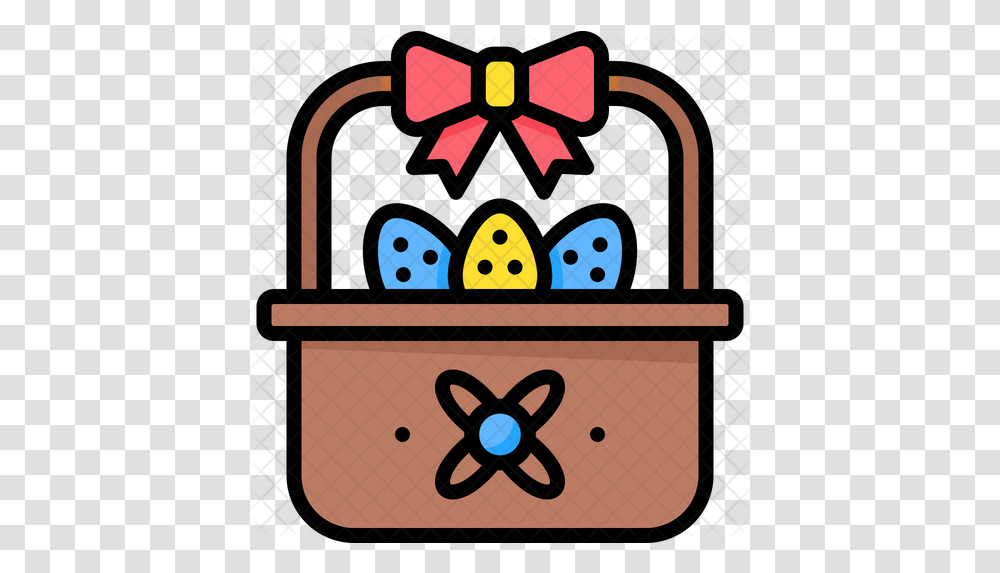 Easter Basket Icon Happy, Poster, Advertisement, Peeps, Logo Transparent Png