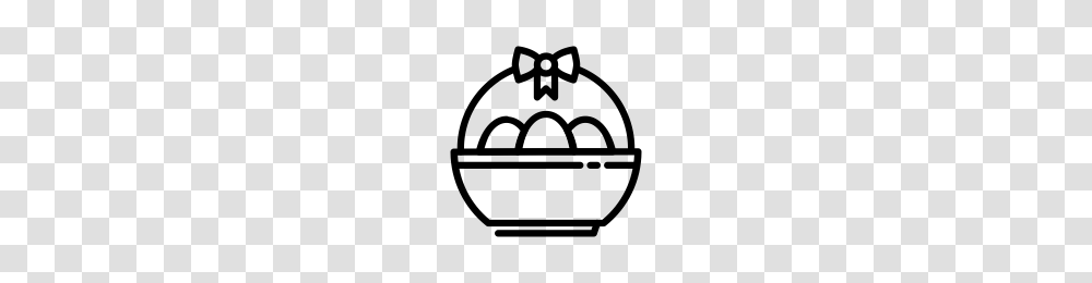 Easter Basket Icons Noun Project, Gray, World Of Warcraft Transparent Png