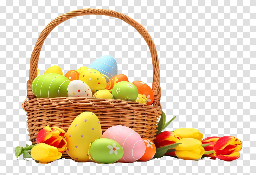 Easter Basket Image File Easter Eggs And Baskets, Food, Birthday Cake, Dessert Transparent Png