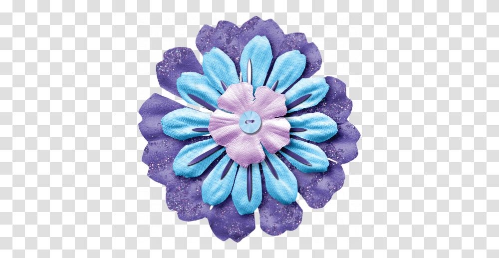 Easter Blooms Purple And Blue Flower Graphic By Deborah Gerbera, Jewelry, Accessories, Accessory, Dahlia Transparent Png