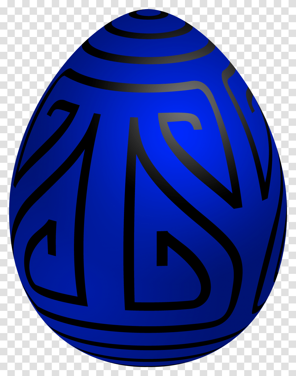 Easter Blue Deco Egg Clip Art, Jar, Vase, Pottery, Plant Transparent Png