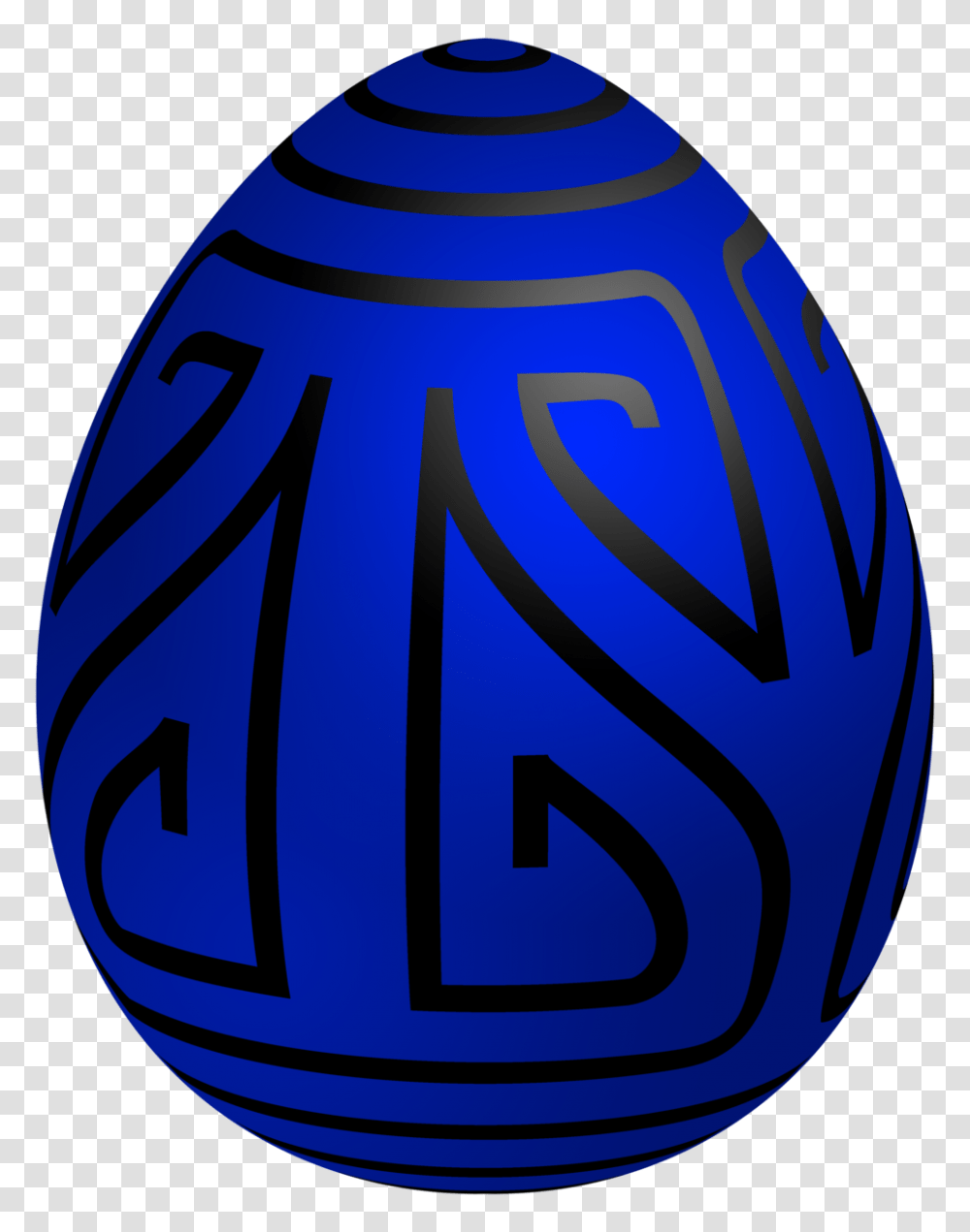 Easter Blue Deco Egg Clip Art, Jar, Vase, Pottery, Plant Transparent Png