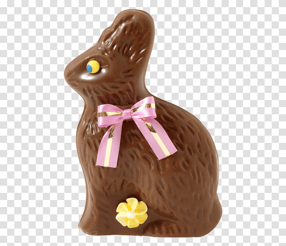 Easter Bunny Chocolate Picture Chocolate Bunny, Sweets, Food, Confectionery, Dessert Transparent Png