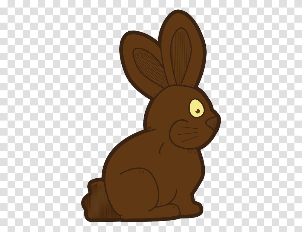 Easter Bunny Chocolate Picture Chocolate Easter Bunny Clipart, Mammal, Animal, Rodent, Rabbit Transparent Png