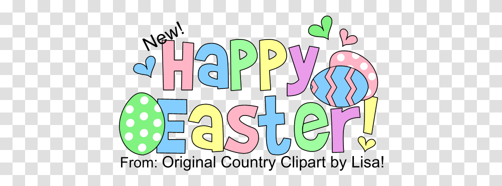 Easter Bunny Clip Art Happy Easter With Bunny Cute Happy Easter Clipart, Text, Alphabet, Number, Symbol Transparent Png
