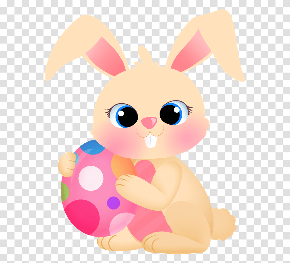 Easter Bunny Clipart At Getdrawings Cute Easter Bunny Clipart, Toy, Animal, Rattle Transparent Png