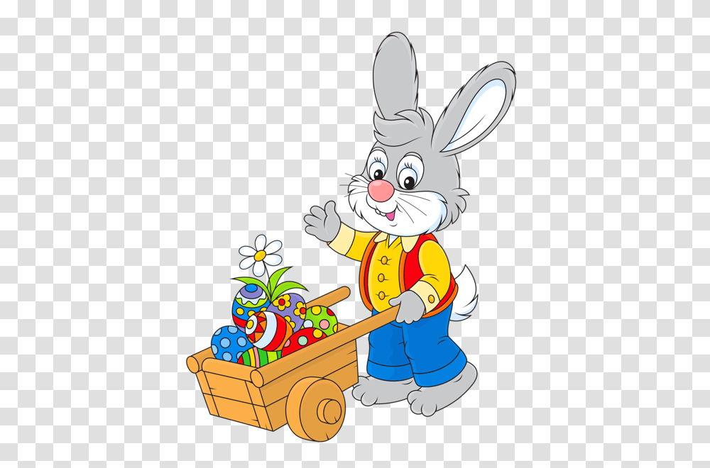 Easter Bunny Clipart Running, Toy, Performer, Cleaning, Elf Transparent Png