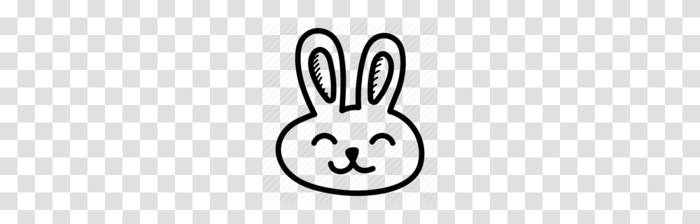 Easter Bunny Rabbit Clipart, Rug, Plant, Label Transparent Png