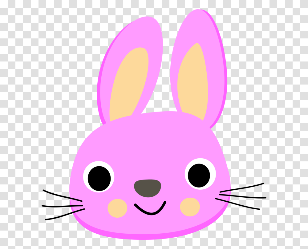 Easter Bunny Rabbit Face Drawing Cuteness, Piggy Bank Transparent Png