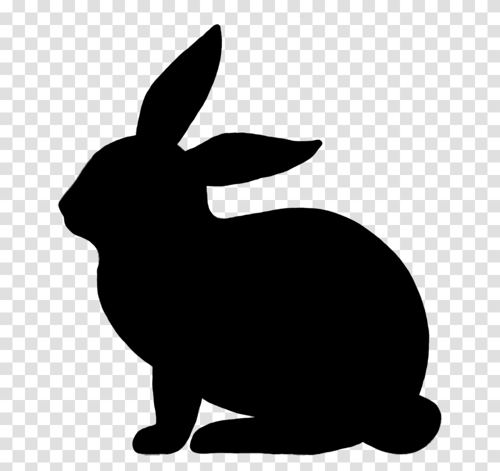 Easter Bunny Rabbit Illustration Vector Graphics Image Rabbit Vector, Gray Transparent Png