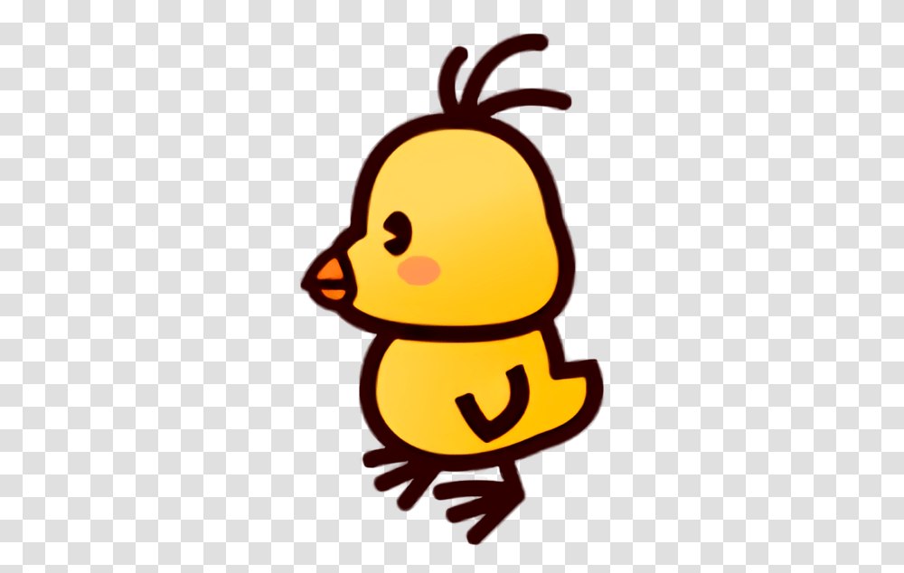 Easter Cartoon Yellow Bird For Day 720x720 Animated Baby Chicken, Outdoors, Food, Nature, Animal Transparent Png