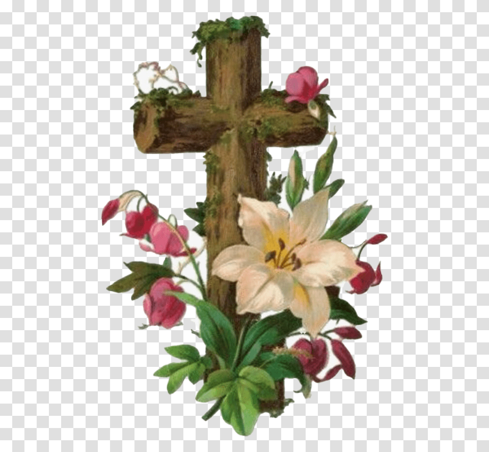 Easter Christianity Cross File Mart Religious Free Happy Easter, Plant, Flower, Blossom, Symbol Transparent Png
