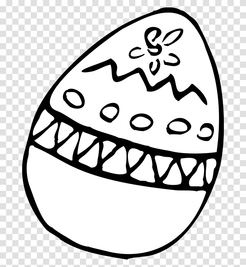 Easter Clip Art Black And White, Food, Egg, Easter Egg, Grain Transparent Png