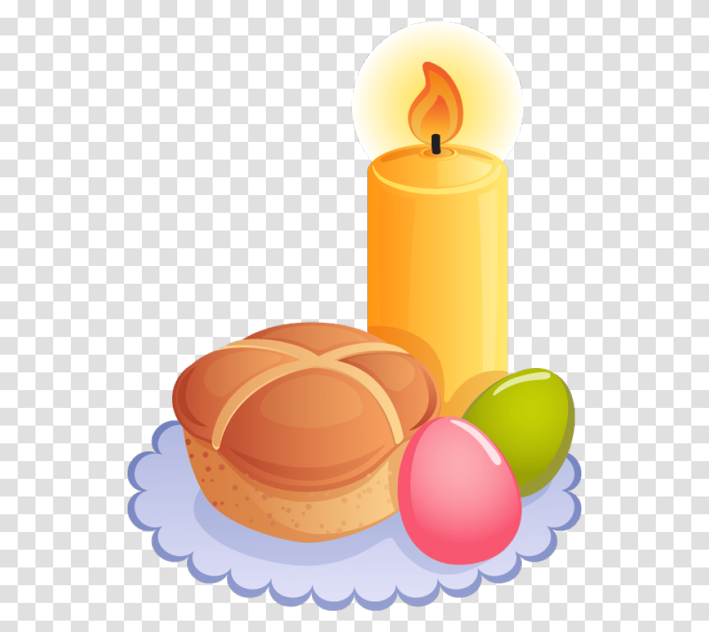 Easter Clip Art, Candle, Food Transparent Png