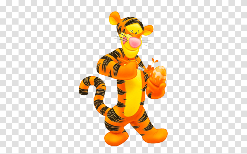 Easter Clip Art Tigger And Eeyore, Person, Human, Performer, Astronaut Transparent Png