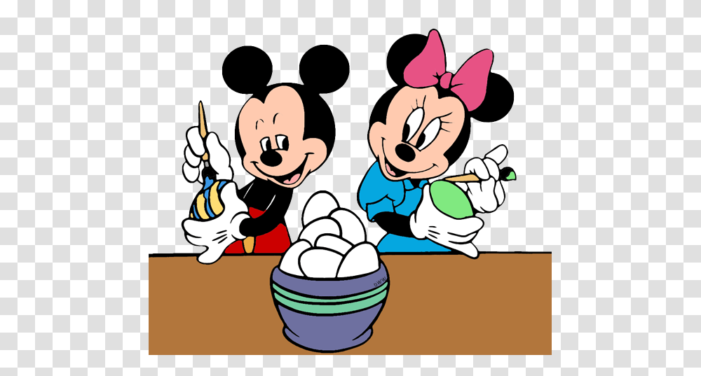 Easter Clipart Minnie Mouse, Cleaning, Elf, Washing Transparent Png