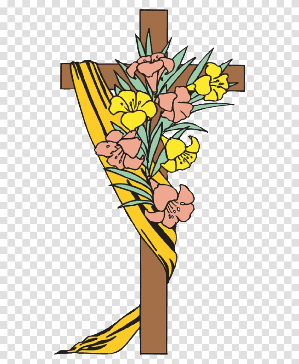 Easter Clipart Religious, Floral Design, Pattern, Plant Transparent Png