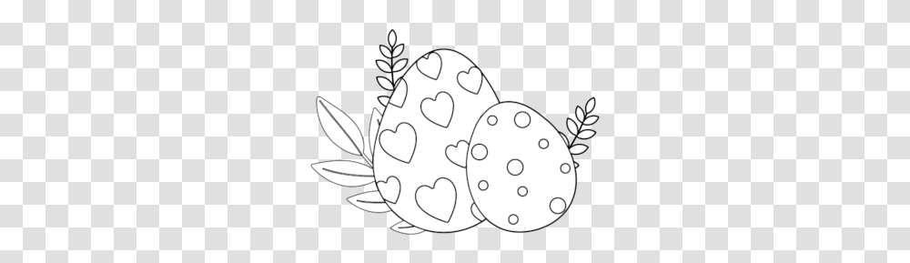 Easter Coloring, Food, Egg, Easter Egg Transparent Png