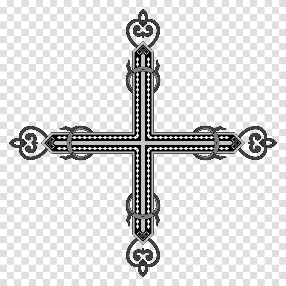 Easter Cross Name Plate Designs, Crucifix Transparent Png