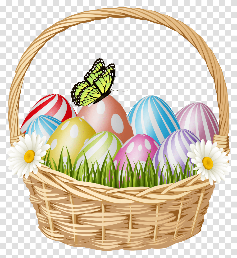 Easter Egg Basket Clip Art Cartoons Easter Egg Basket Clip Art Transparent Png
