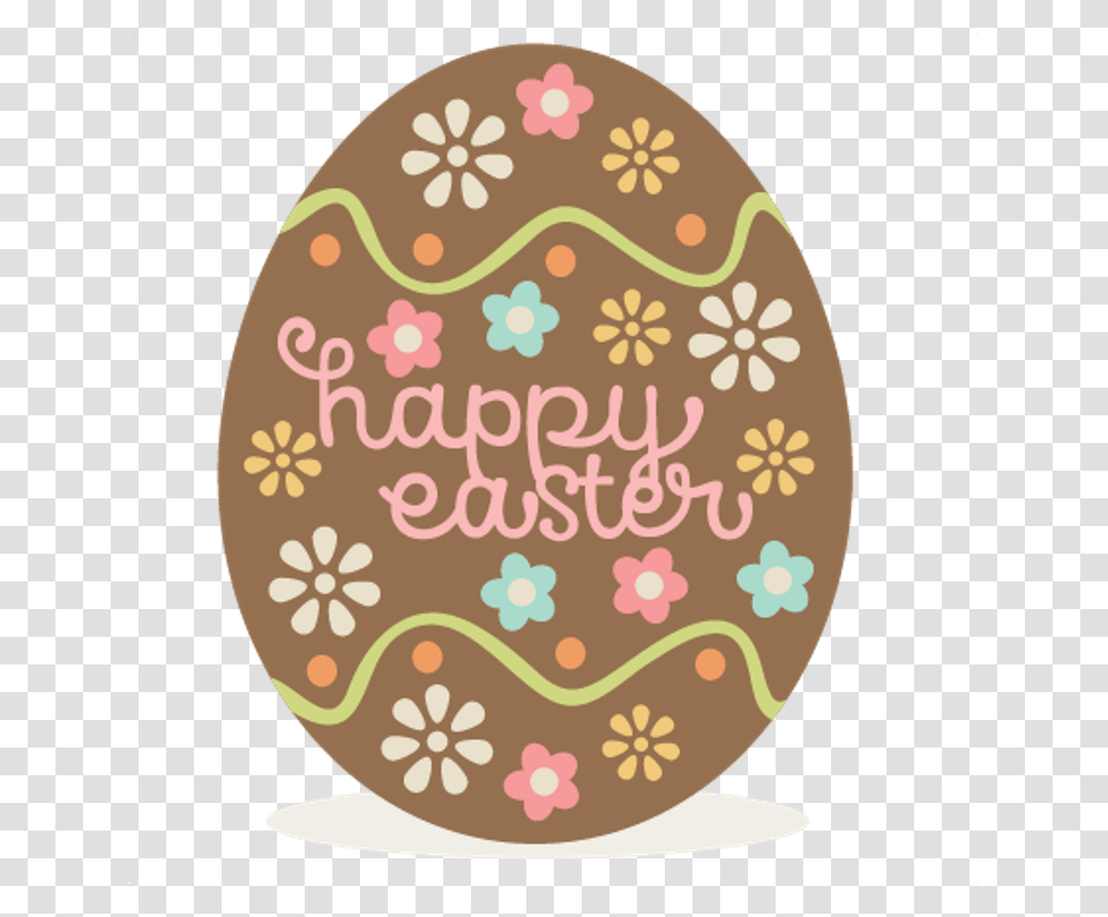 Easter Egg Border Circle, Food, Birthday Cake, Dessert, Lamp Transparent Png