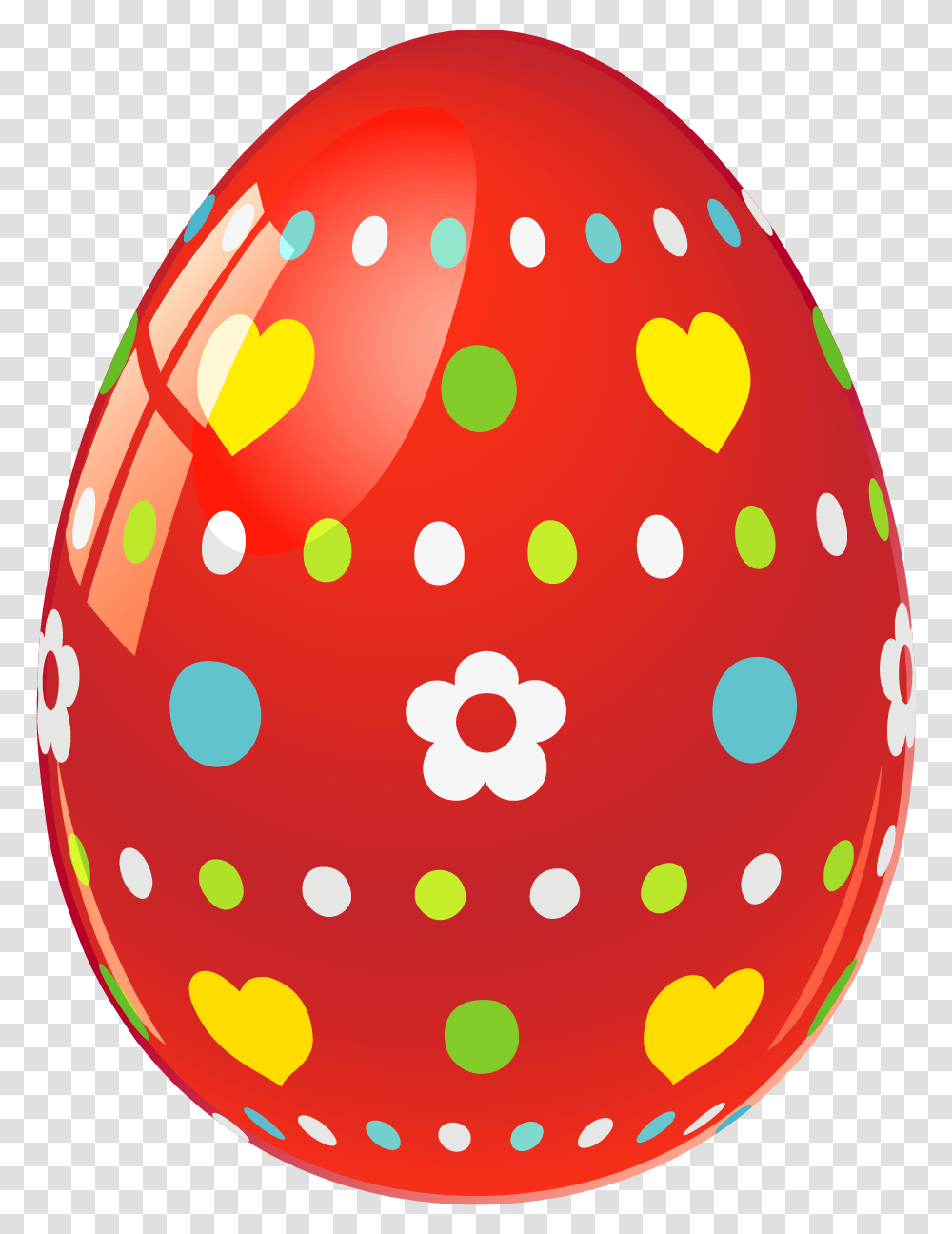 Easter Egg Clipart Red, Food Transparent Png