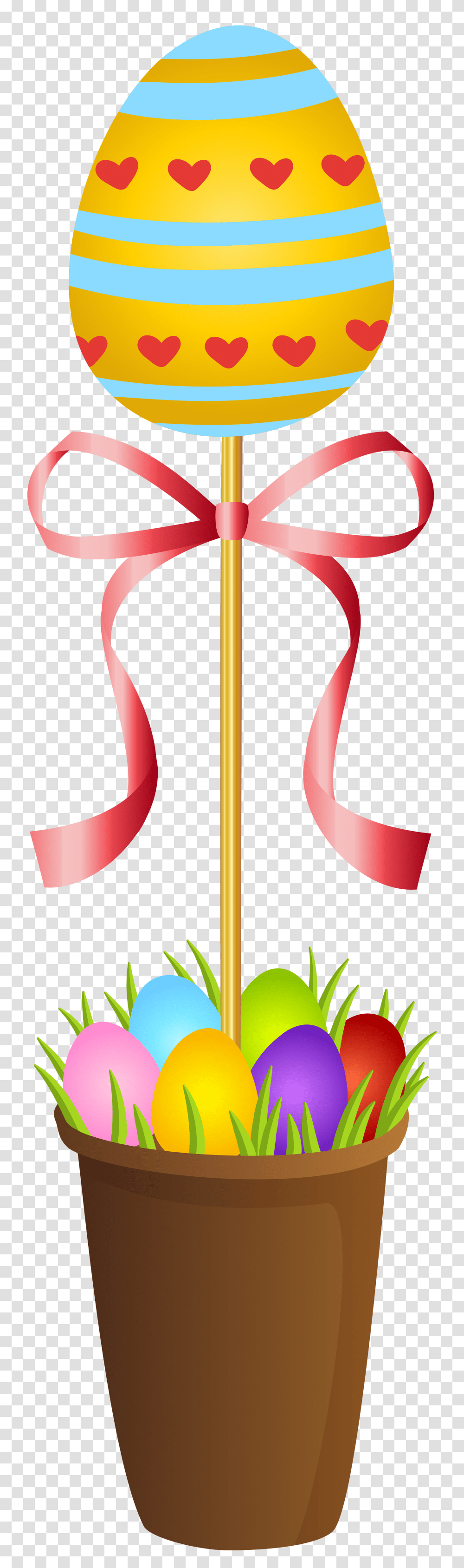 Easter Egg Decor Clip, Pattern, Ornament Transparent Png
