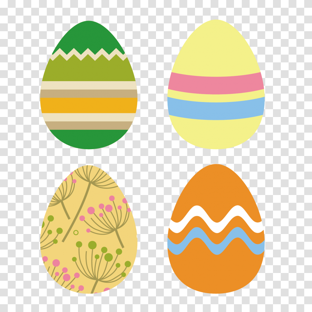 Easter Egg Design Clip Art, Food Transparent Png
