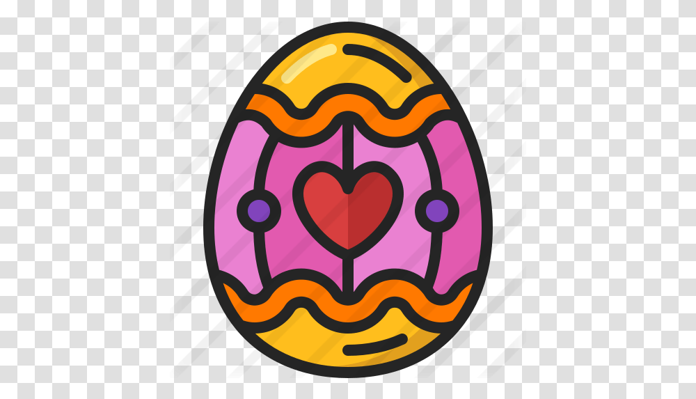 Easter Egg Girly, Food, Heart Transparent Png