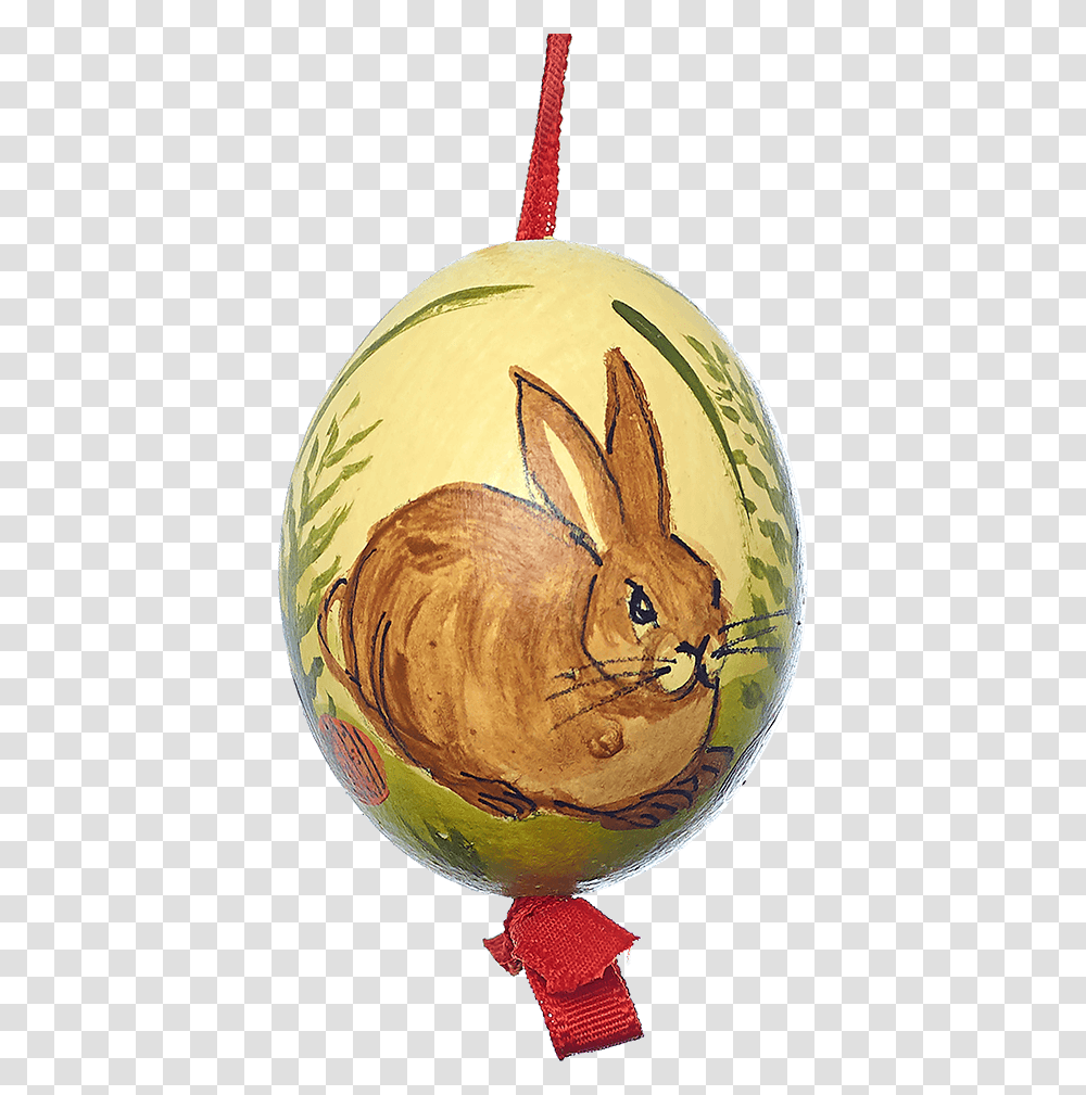 Easter Egg Hare Sitting In The Grass Hare, Pineapple, Fruit, Plant, Food Transparent Png