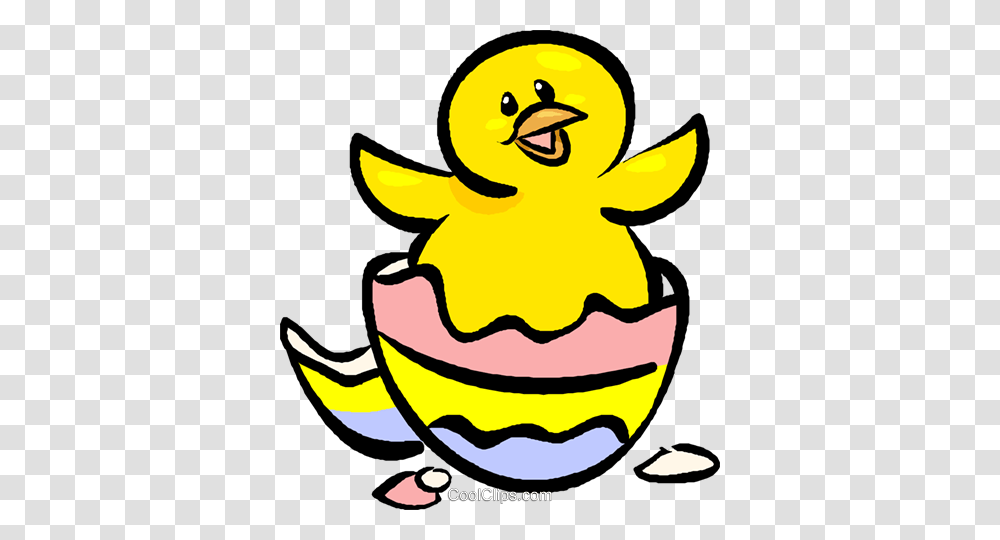 Easter Egg Hatching Royalty Free Vector Clip Art Illustration, Food, Bird, Animal, Antelope Transparent Png