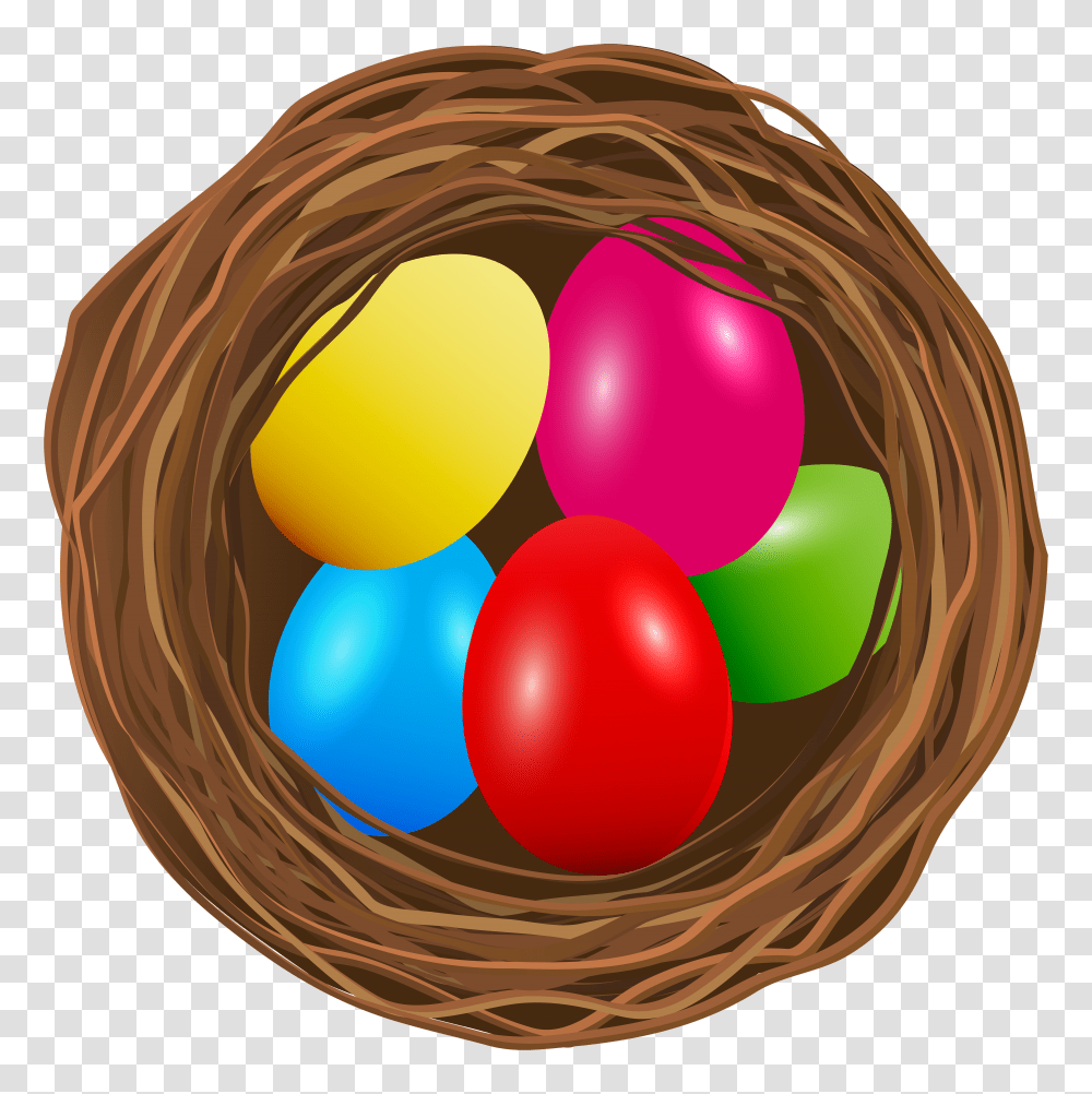 Easter Egg Nest Clip Art Gallery Transparent Png