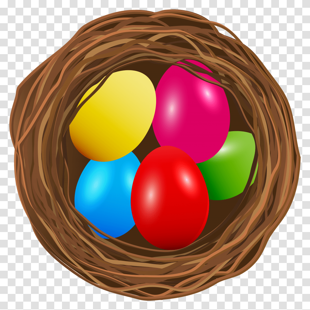 Easter Egg Nest Clip Art Image Easter Nest Clipart Transparent Png
